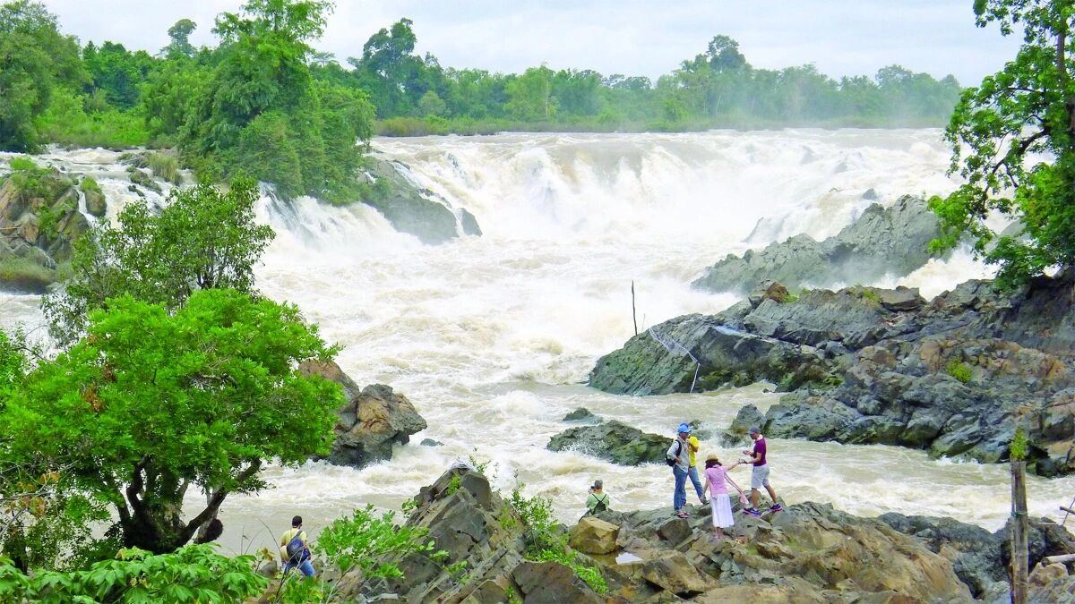 Immerse in Don Khong’s secure and vibrant heritage